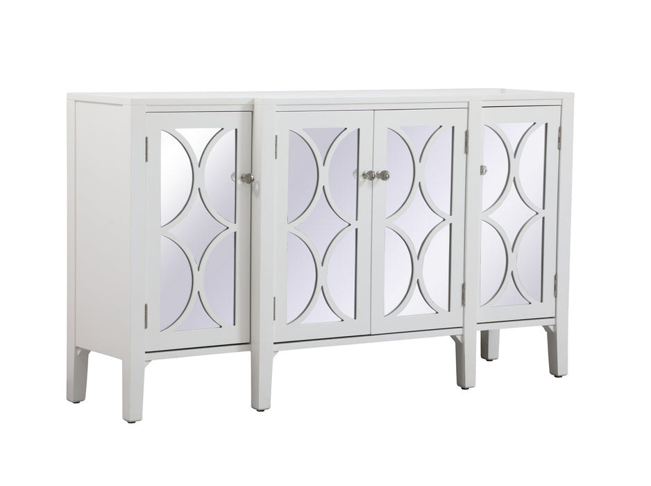 Elegant Lighting MF82001WH Credenza, White
