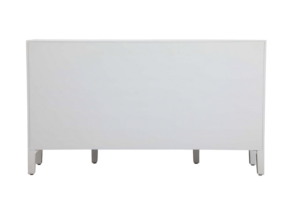 Elegant Lighting MF82001WH Credenza, White