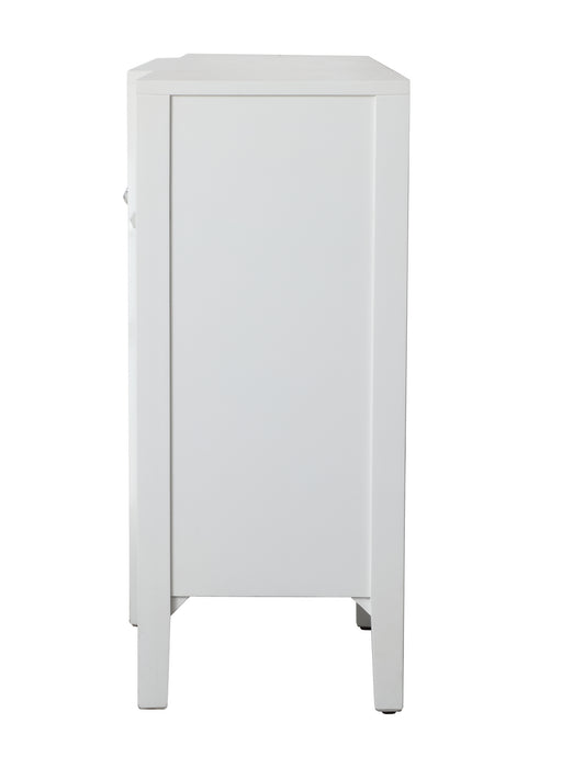 Elegant Lighting MF82111WH Credenza, White