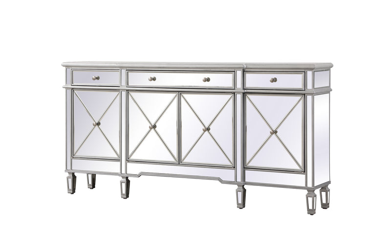 Elegant Lighting MF6-2111SC Credenza, Silver