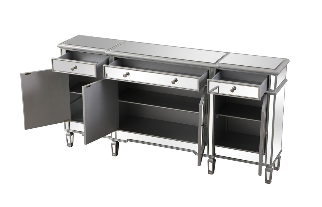 Elegant Lighting MF6-2111SC Credenza, Silver