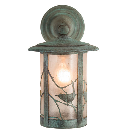 Meyda Tiffany 54291 One Light Wall Sconce, Verdigris