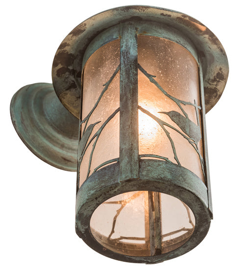 Meyda Tiffany 54291 One Light Wall Sconce, Verdigris