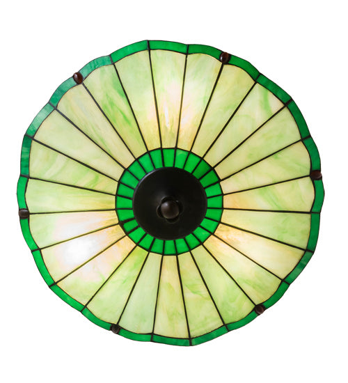 Meyda Tiffany 77696 Three Light Pendant, Mahogany Bronze