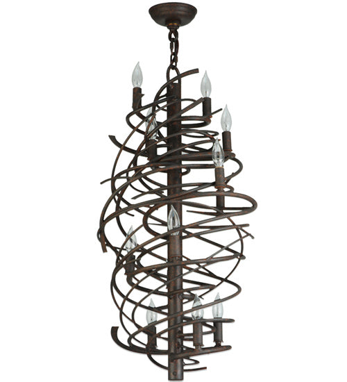 Meyda Tiffany 117938 13 Light Chandelier, Cajun Spice