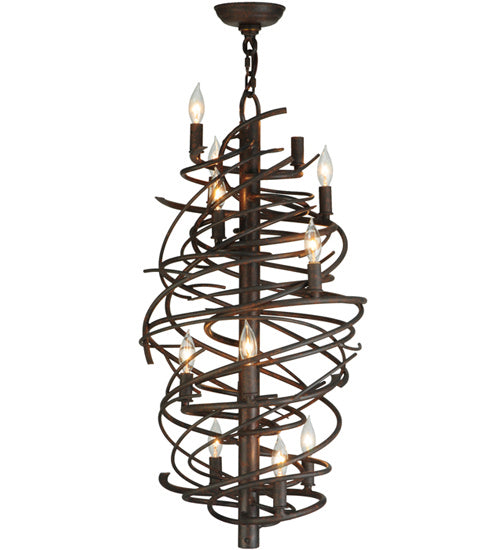 Meyda Tiffany 117938 13 Light Chandelier, Cajun Spice