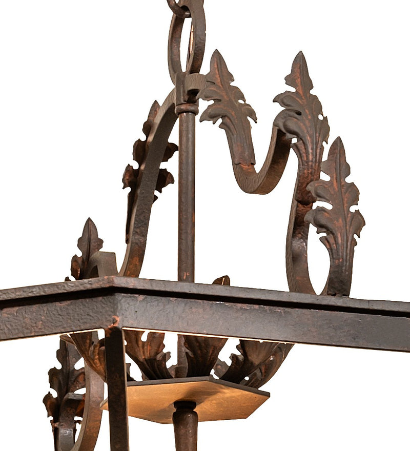 Meyda Tiffany 144726 Two Light Pendant, Rusty Nail