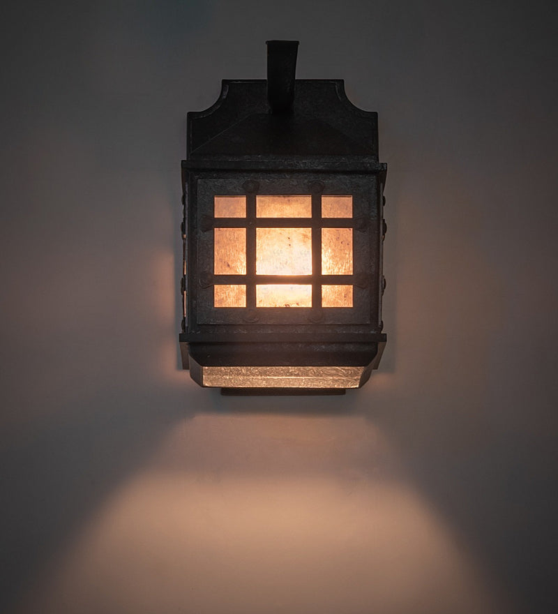 Meyda Tiffany 146488 One Light Wall Sconce, Smoke