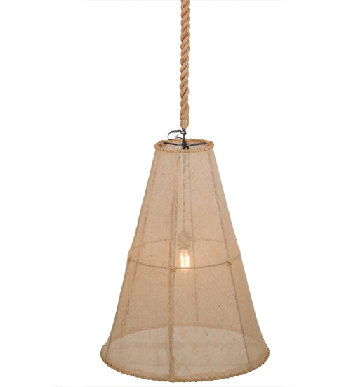 Meyda Tiffany 156219 One Light Pendant, Black