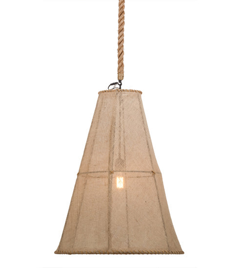 Meyda Tiffany 156219 One Light Pendant, Black