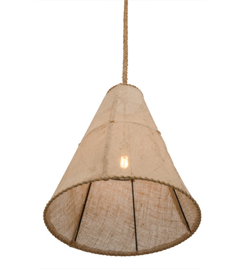 Meyda Tiffany 156219 One Light Pendant, Black