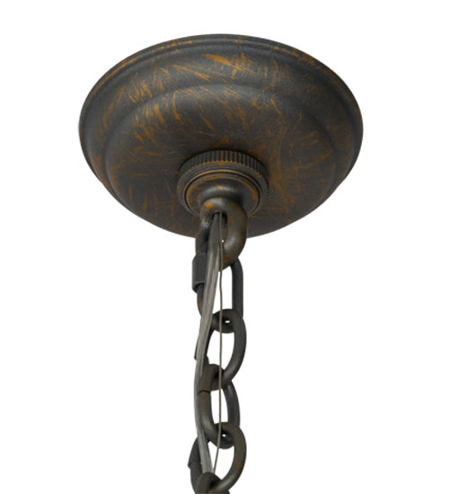 Meyda Tiffany 182580 Six Light Chandelier, French Bronze