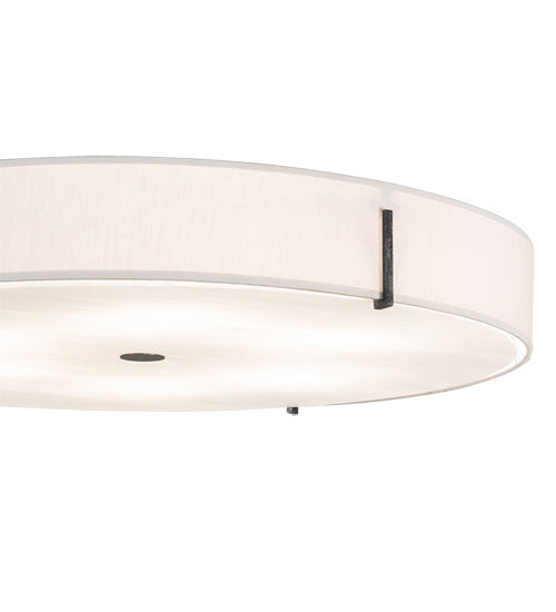 Meyda Tiffany 203384 Four Light Flushmount, Smoke