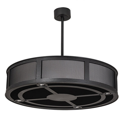 Meyda Tiffany 212779 16 Light Pendant, Natural Iron And Solar Black