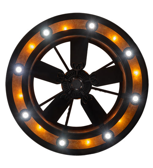 Meyda Tiffany 212874 24 Light Chandel-Air, Dark Roast