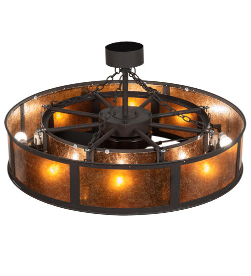 Meyda Tiffany 212875 16 Light Chandel-Air, Dark Roast