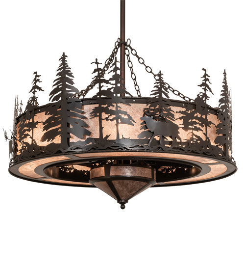 Meyda Tiffany 217006 11 Light Chandel-Air, Timeless Bronze