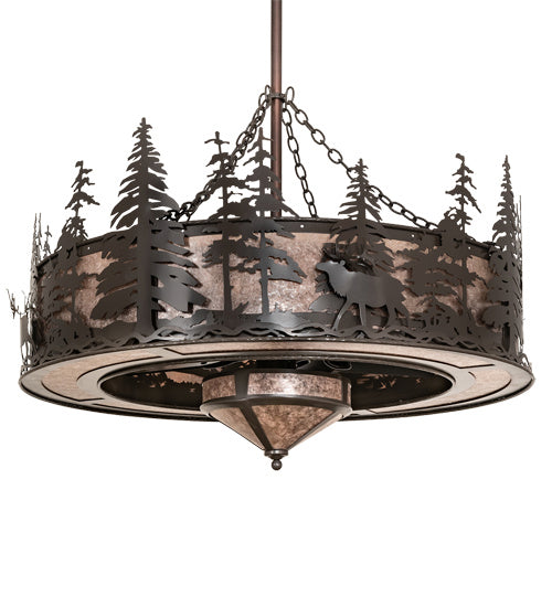 Meyda Tiffany 217006 11 Light Chandel-Air, Timeless Bronze