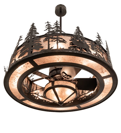 Meyda Tiffany 217006 11 Light Chandel-Air, Timeless Bronze