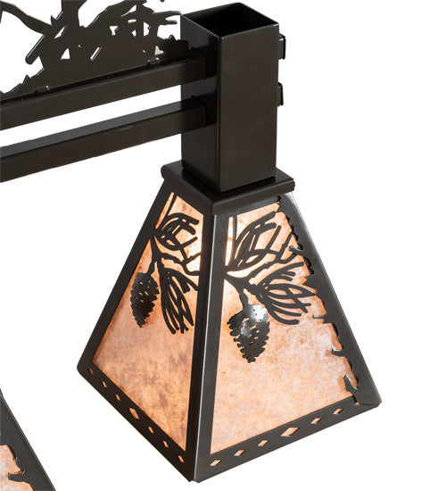 Meyda Tiffany 217007 Three Light Island Pendant, Timeless Bronze