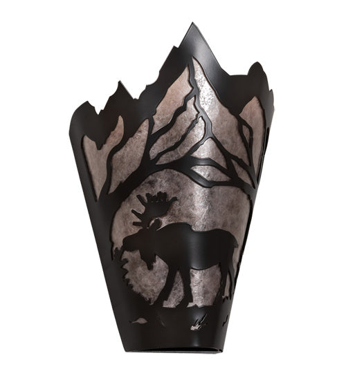 Meyda Tiffany 217008 One Light Wall Sconce, Timeless Bronze