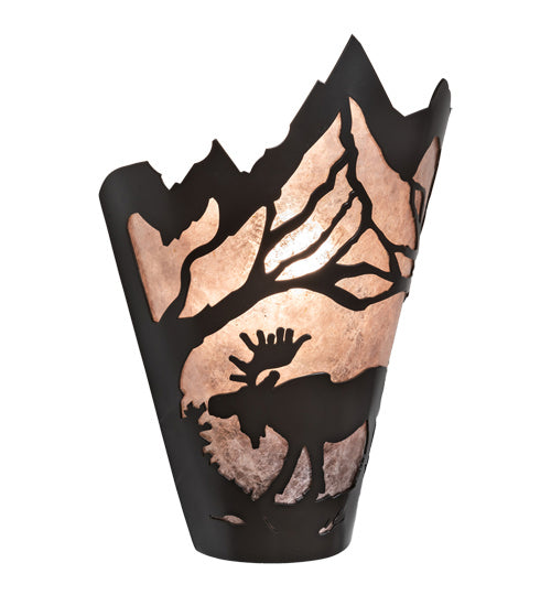 Meyda Tiffany 217008 One Light Wall Sconce, Timeless Bronze