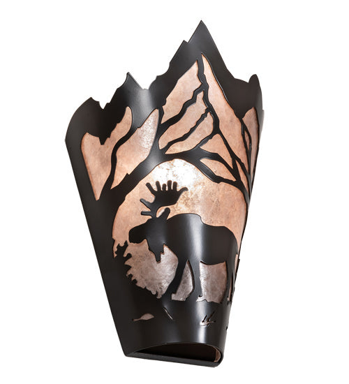 Meyda Tiffany 217008 One Light Wall Sconce, Timeless Bronze