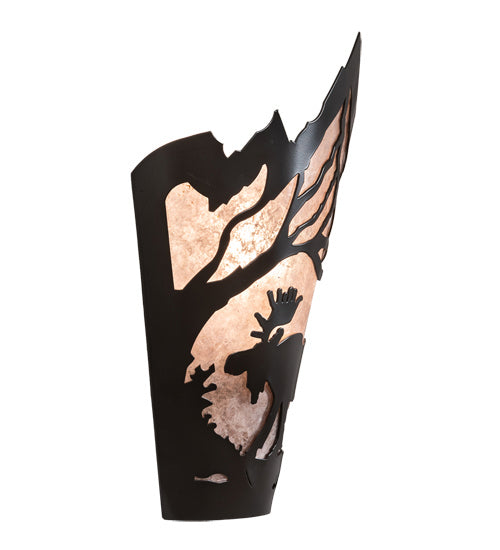 Meyda Tiffany 217008 One Light Wall Sconce, Timeless Bronze
