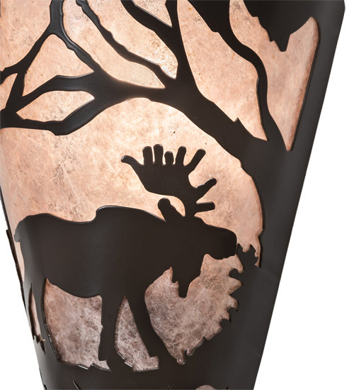 Meyda Tiffany 217009 One Light Wall Sconce, Timeless Bronze