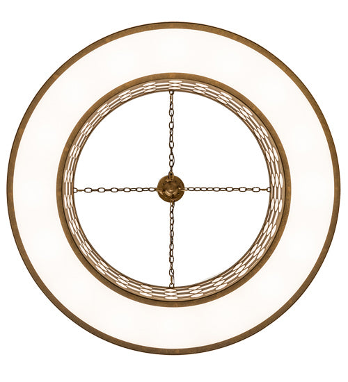 Meyda Tiffany 217249 16 Light Pendant, Burnished Gold Leaf