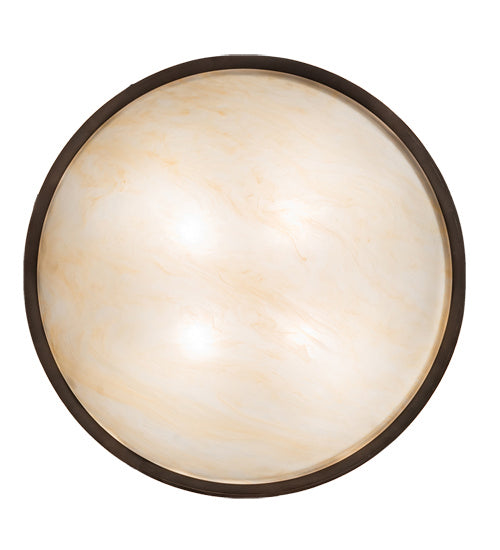 Meyda Tiffany 218187 Four Light Semi-Flushmount, Mahogany Bronze