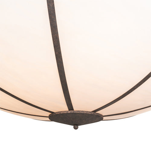 Meyda Tiffany 218366 Eight Light Semi-Flushmount, Rococco