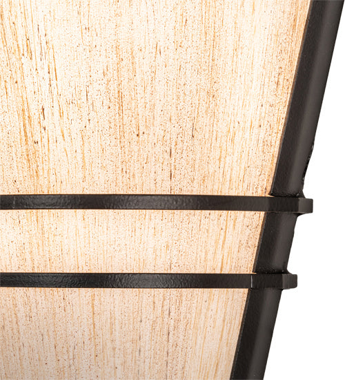 Meyda Tiffany 220598 One Light Wall Sconce, Blackwash
