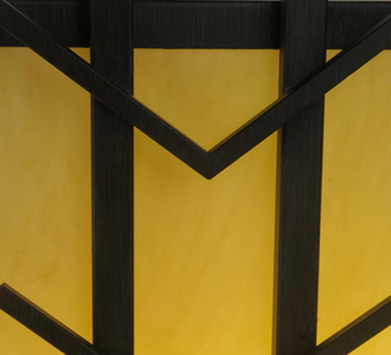 Meyda Tiffany 221861 Eight Light Semi-Flushmount, Antique Iron Gate