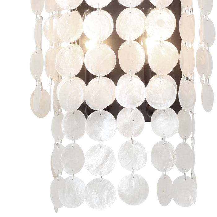 Crystorama BRI-3002-DB Two Light Wall Sconce, Dark Bronze