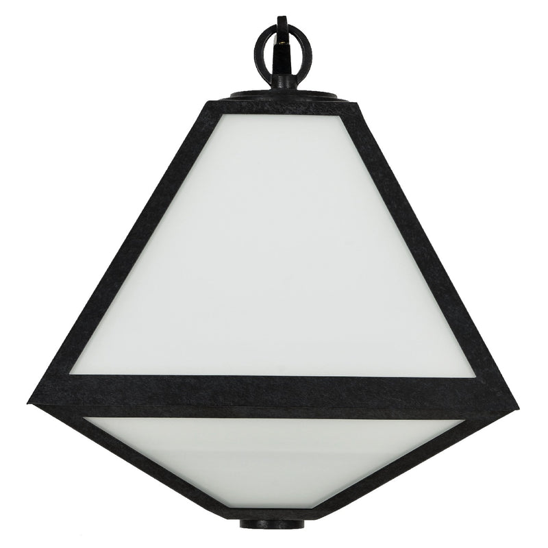 Crystorama GLA-9722-OP-BC Two Light Outdoor Wall Sconce, Black Charcoal