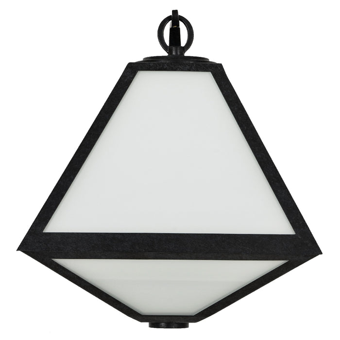 Crystorama GLA-9722-OP-BC Two Light Outdoor Wall Sconce, Black Charcoal