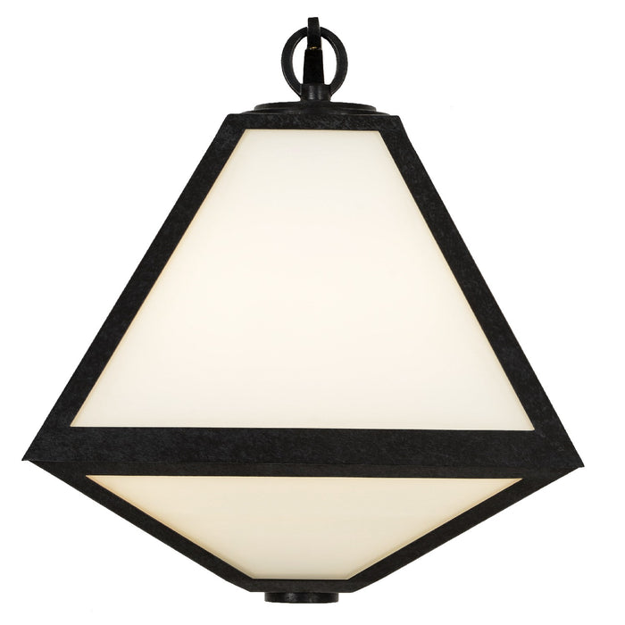 Crystorama GLA-9722-OP-BC Two Light Outdoor Wall Sconce, Black Charcoal