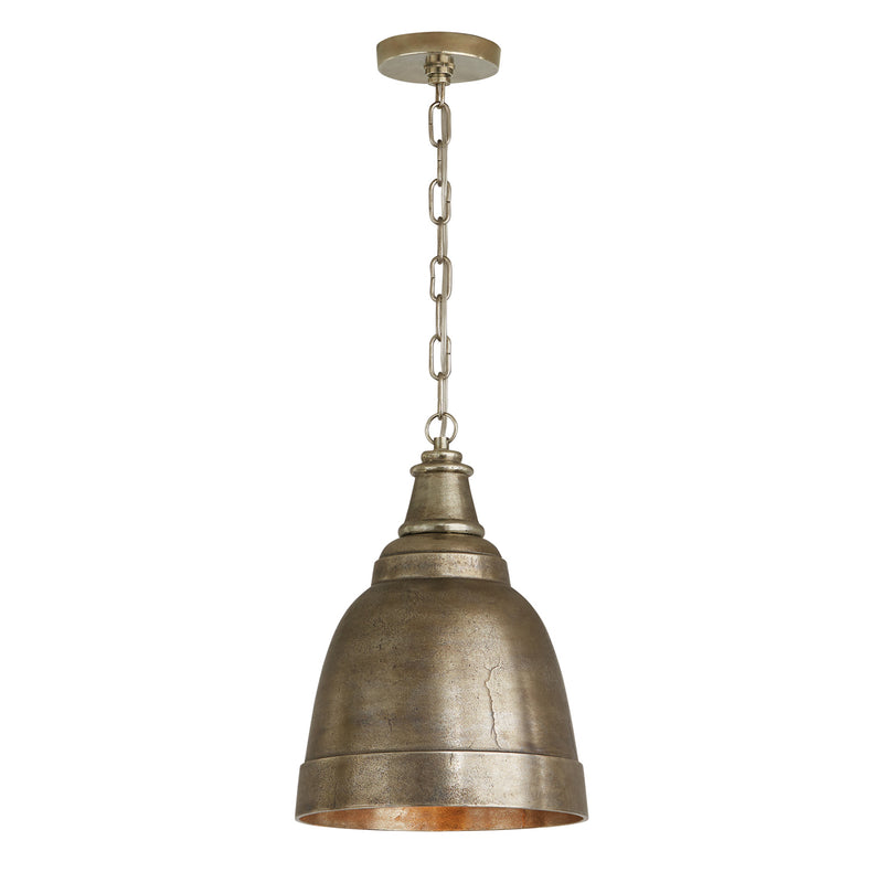 Capital Lighting 330310XN One Light Pendant, Oxidized Nickel