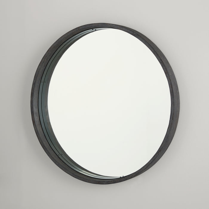 Capital Lighting 735801MM Mirror, Carbon Grey and Grey Iron