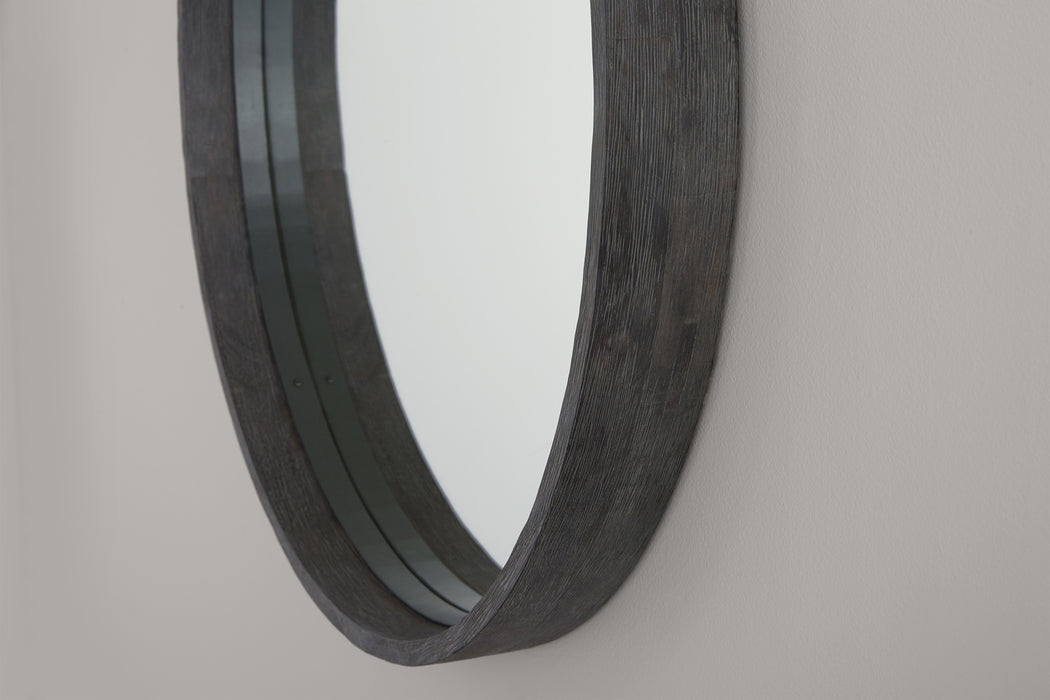 Capital Lighting 735801MM Mirror, Carbon Grey and Grey Iron