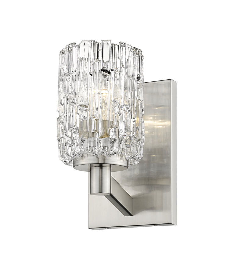 Z-Lite 1931-1S-BN One Light Wall Sconce, Brushed Nickel