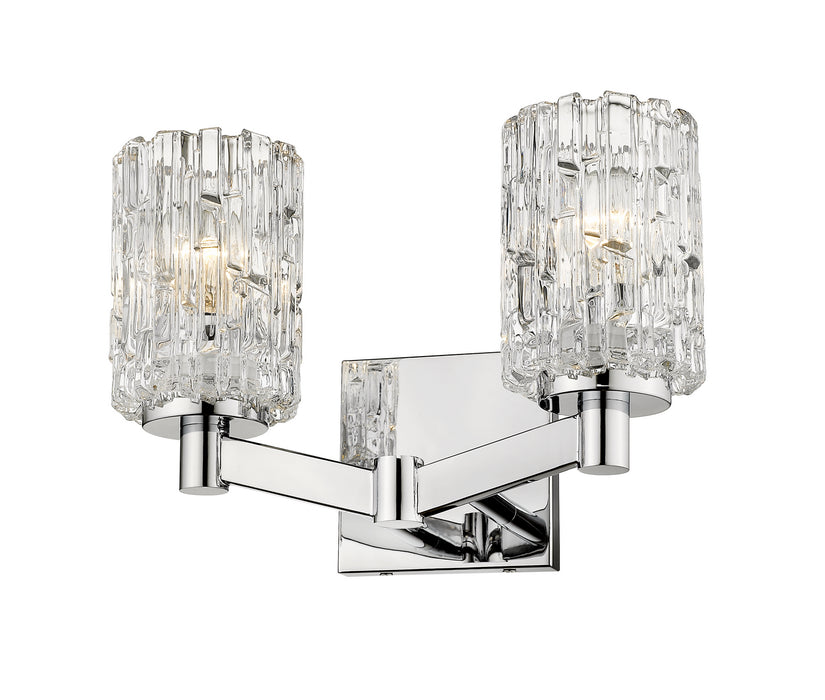 Z-Lite 1931-2V-CH Two Light Vanity, Chrome