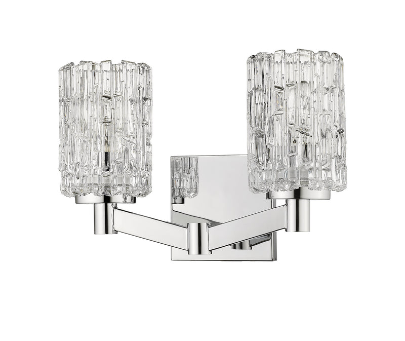Z-Lite 1931-2V-CH Two Light Vanity, Chrome