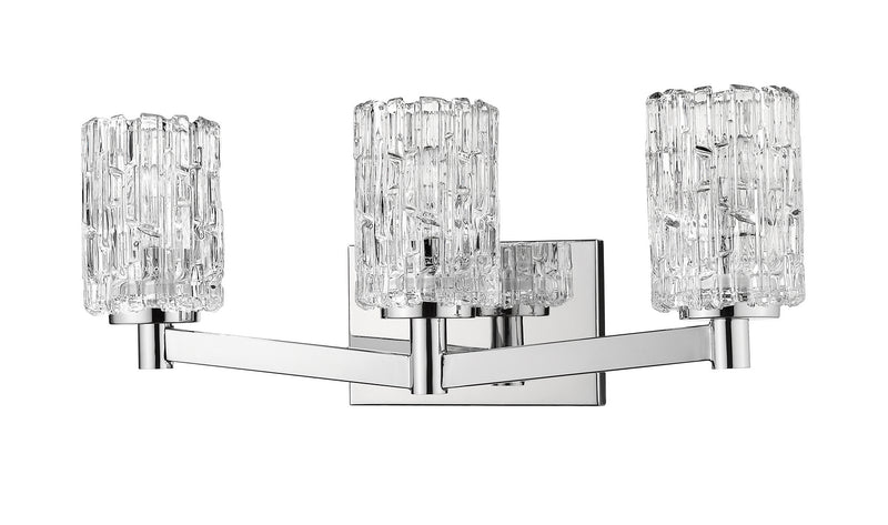 Z-Lite 1931-3V-CH Three Light Vanity, Chrome