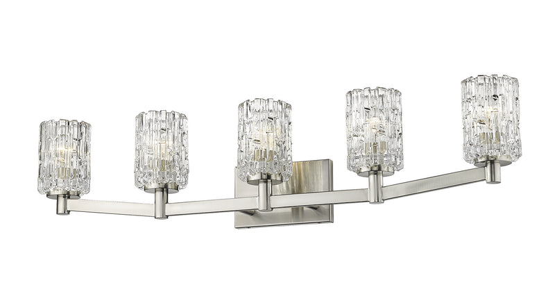 Z-Lite 1931-5V-BN Five Light Vanity, Brushed Nickel