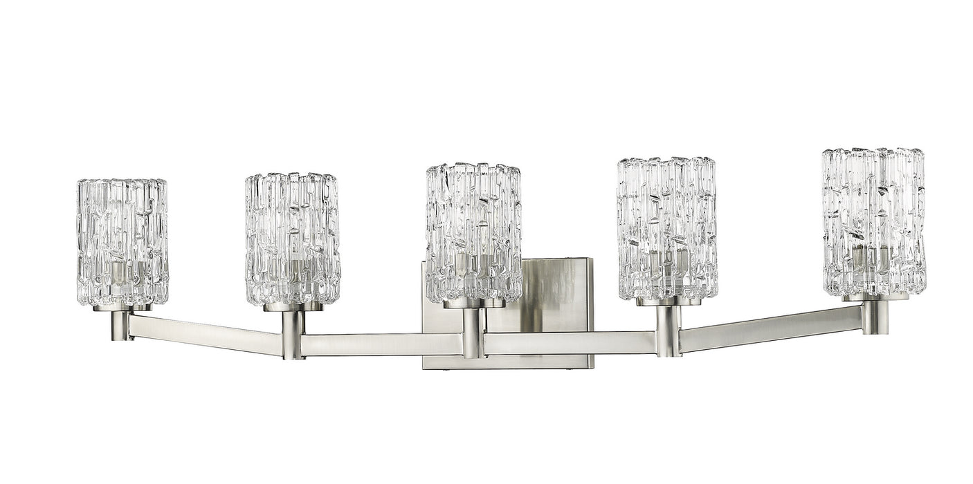 Z-Lite 1931-5V-BN Five Light Vanity, Brushed Nickel
