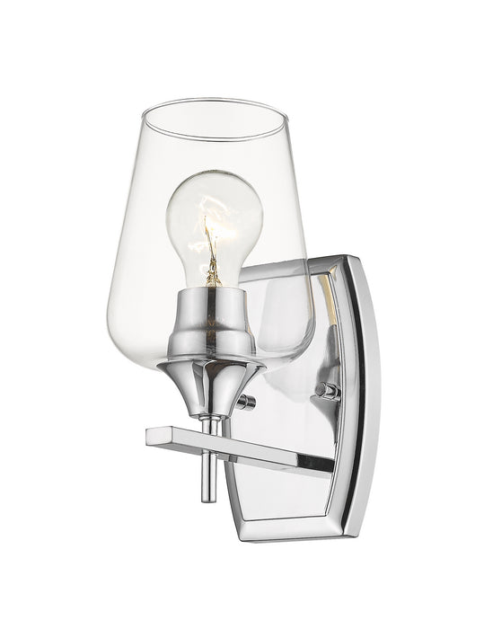 Z-Lite 473-1S-CH One Light Wall Sconce, Chrome