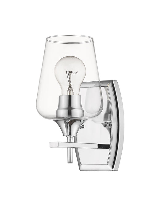 Z-Lite 473-1S-CH One Light Wall Sconce, Chrome