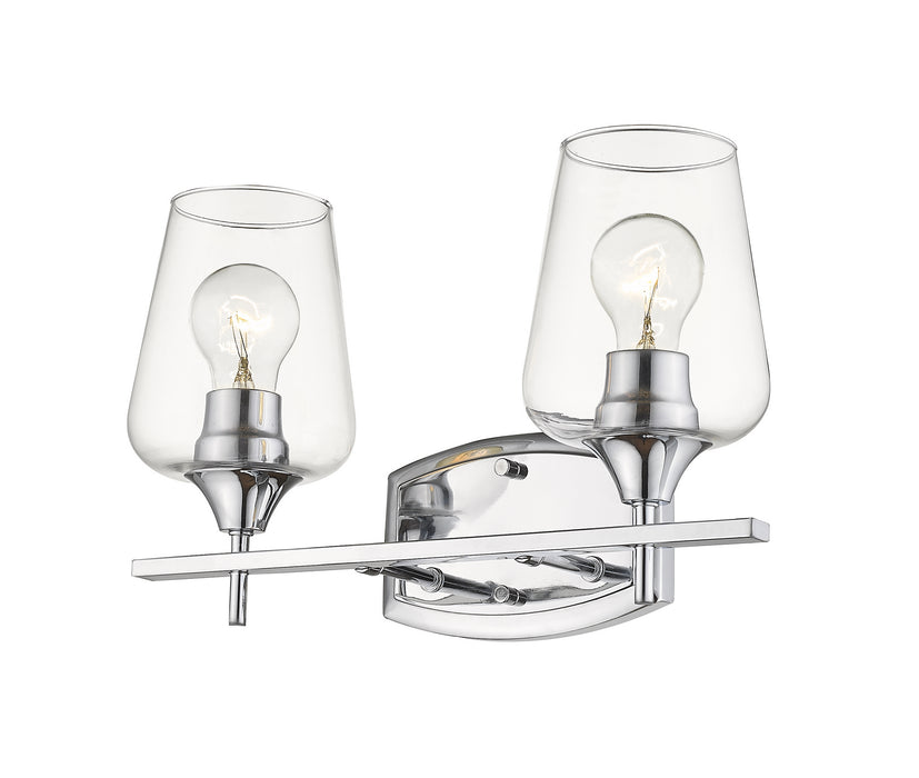 Z-Lite 473-2V-CH Two Light Vanity, Chrome